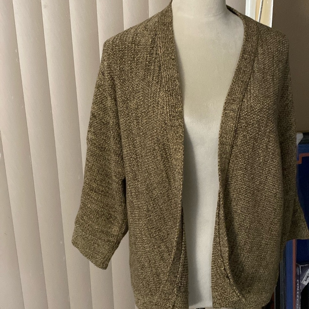 Ladies Open Front Cardigan Sweater